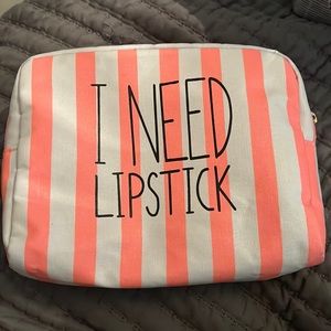 “I need lipstick” cosmetic case